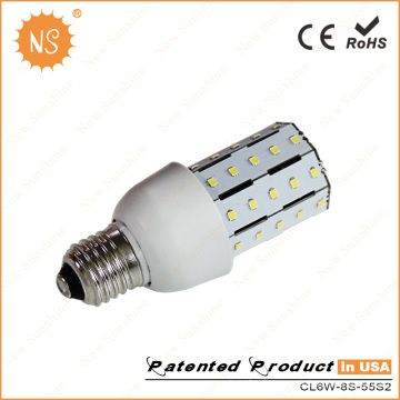 5 ans de garantie 6W E27 LED Corn Bulb Lamp